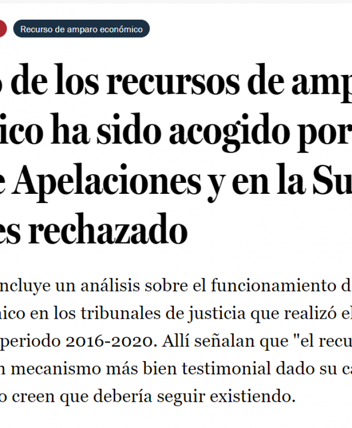 Amparo económico 7.12.21