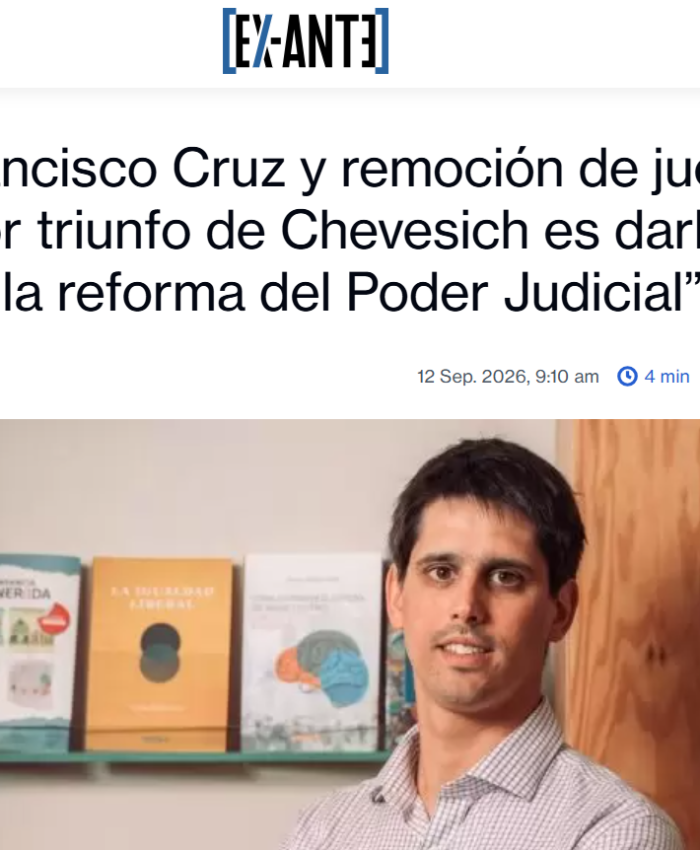 Entrevista por remoción de jueces -EX Ante 12.09.2026